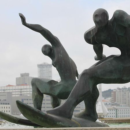 Pension Las Rias Ла Коруня Екстериор снимка